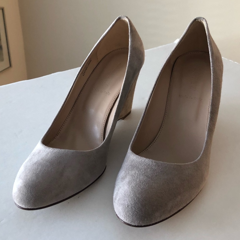 J. Crew Suede Wedges Size 8 - Pretty!